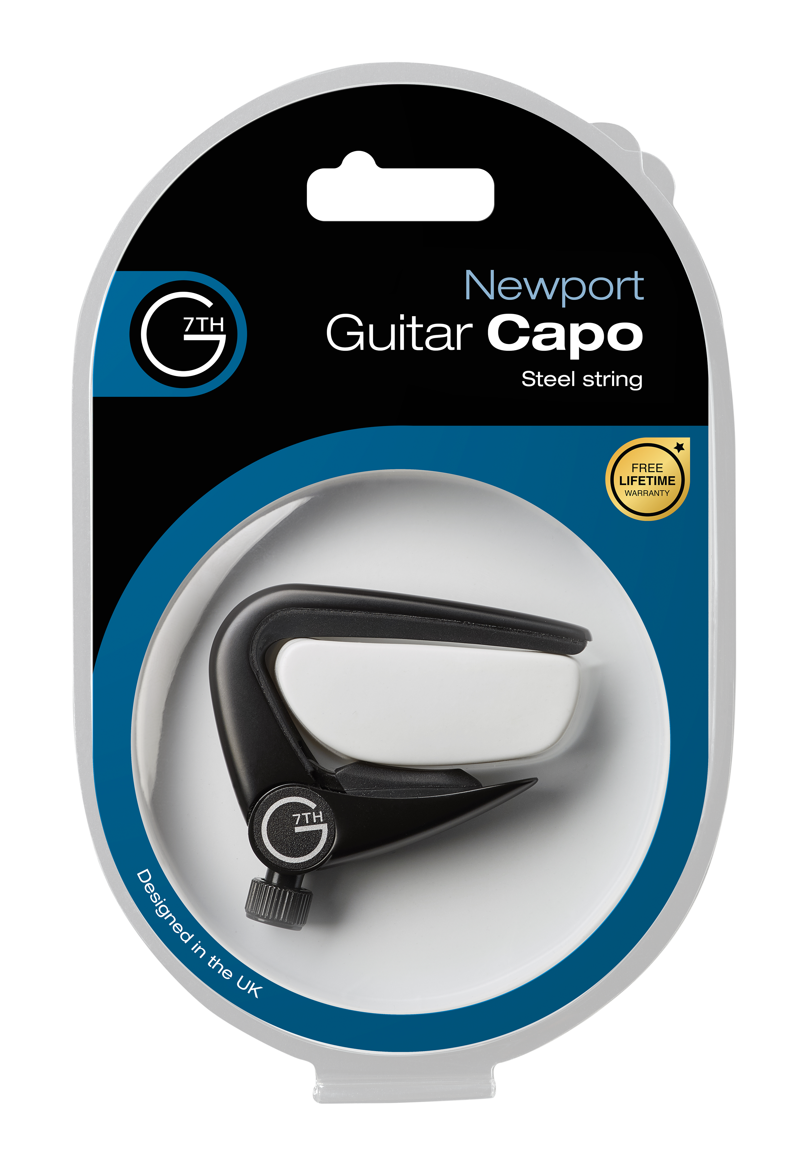 Newport (Steel String Satin Black) packaging