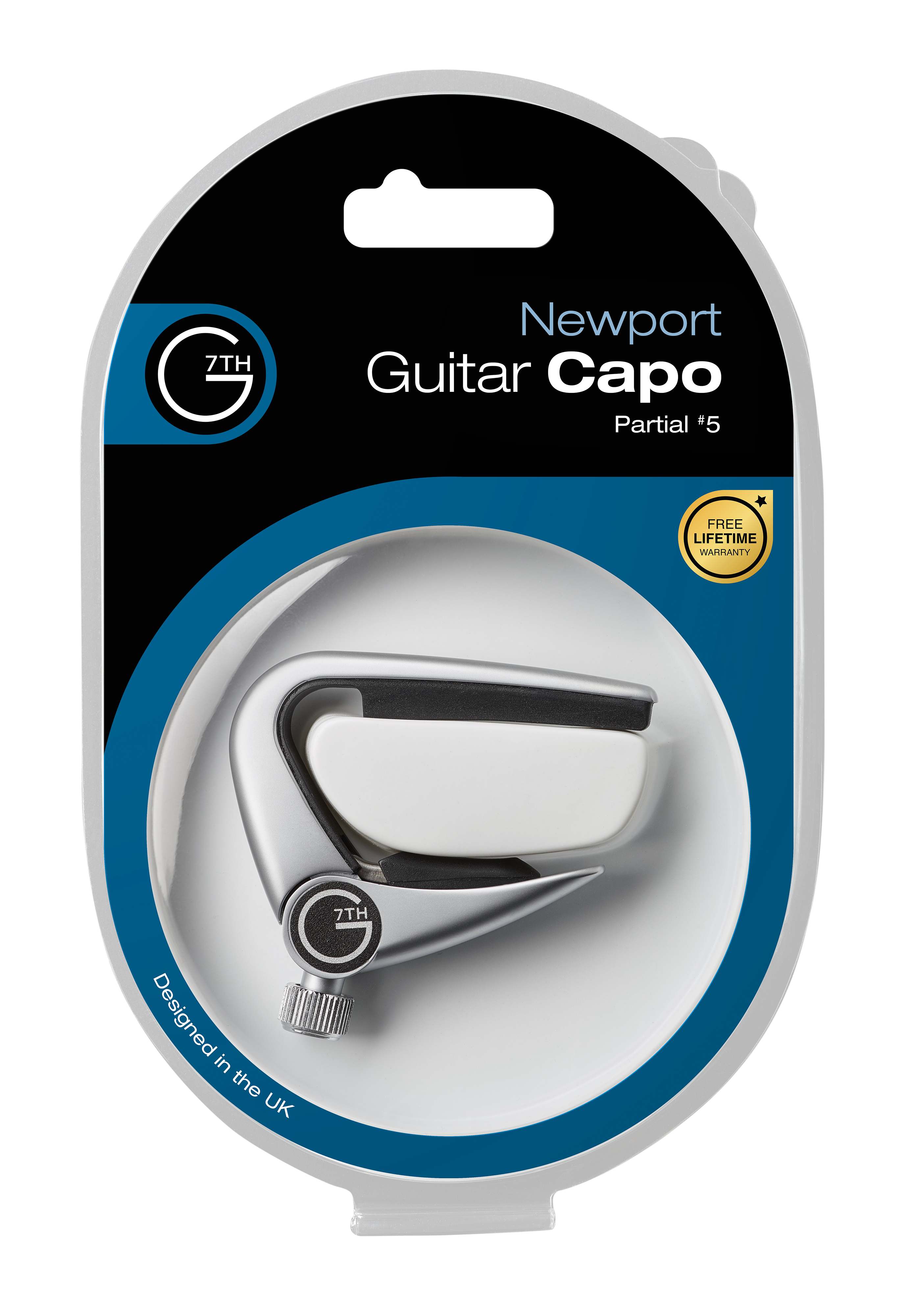 Newport (5 String Partial Silver) packaging