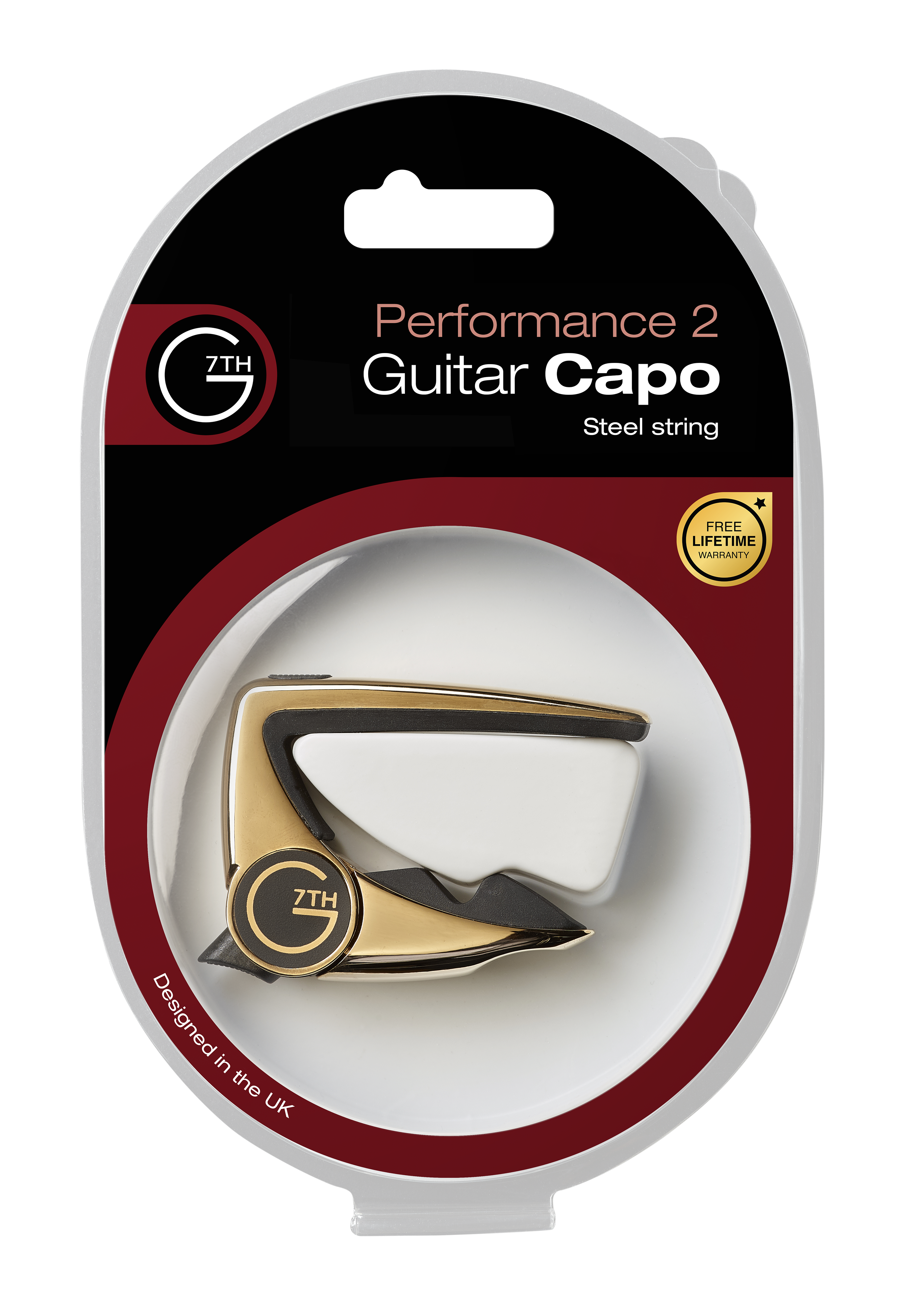 Performance 2 (Steel String 18kt Gold Plate) packaging