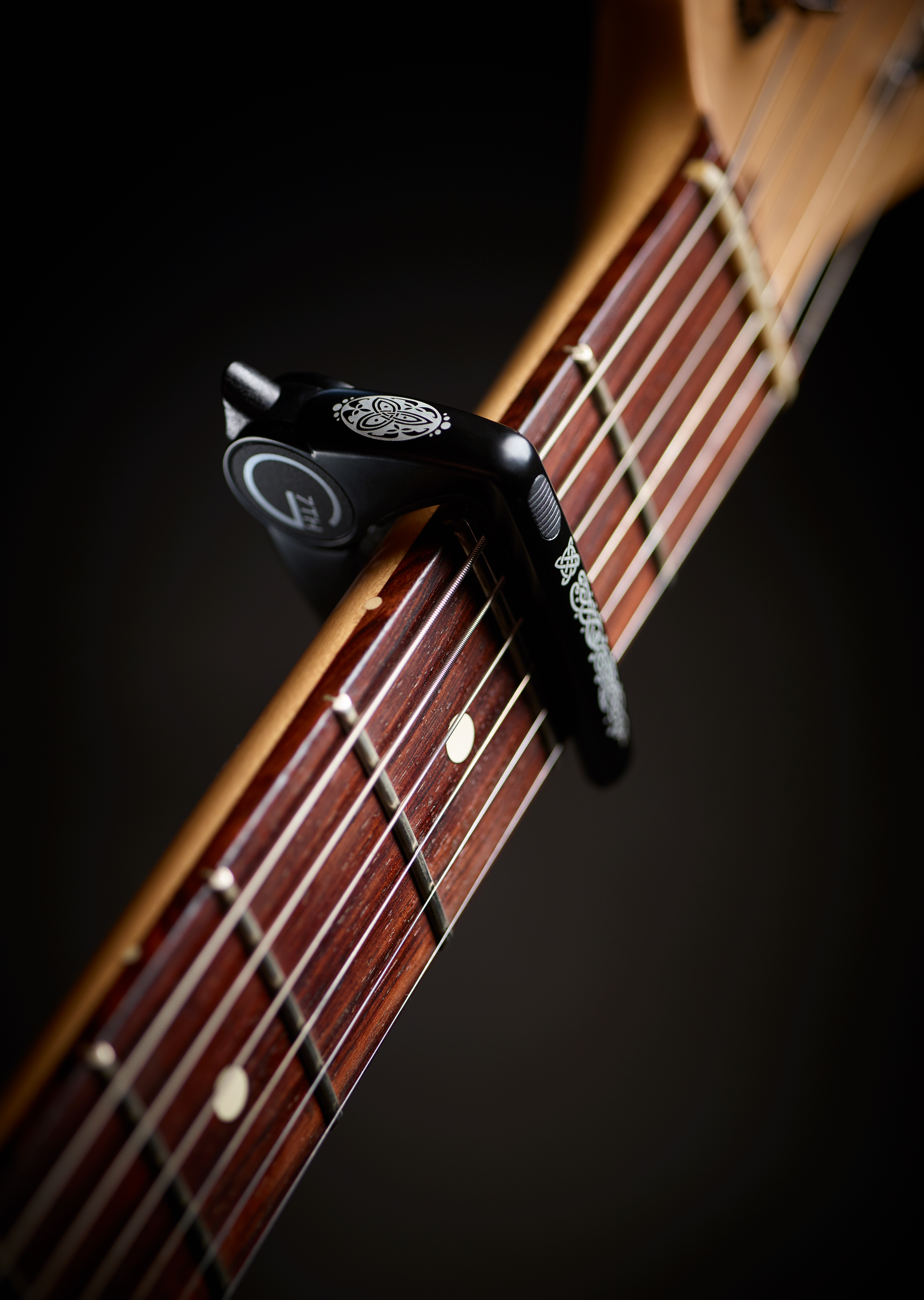 Performance 2 (Satin Black Celtic Special Edition) on electric guitar 1