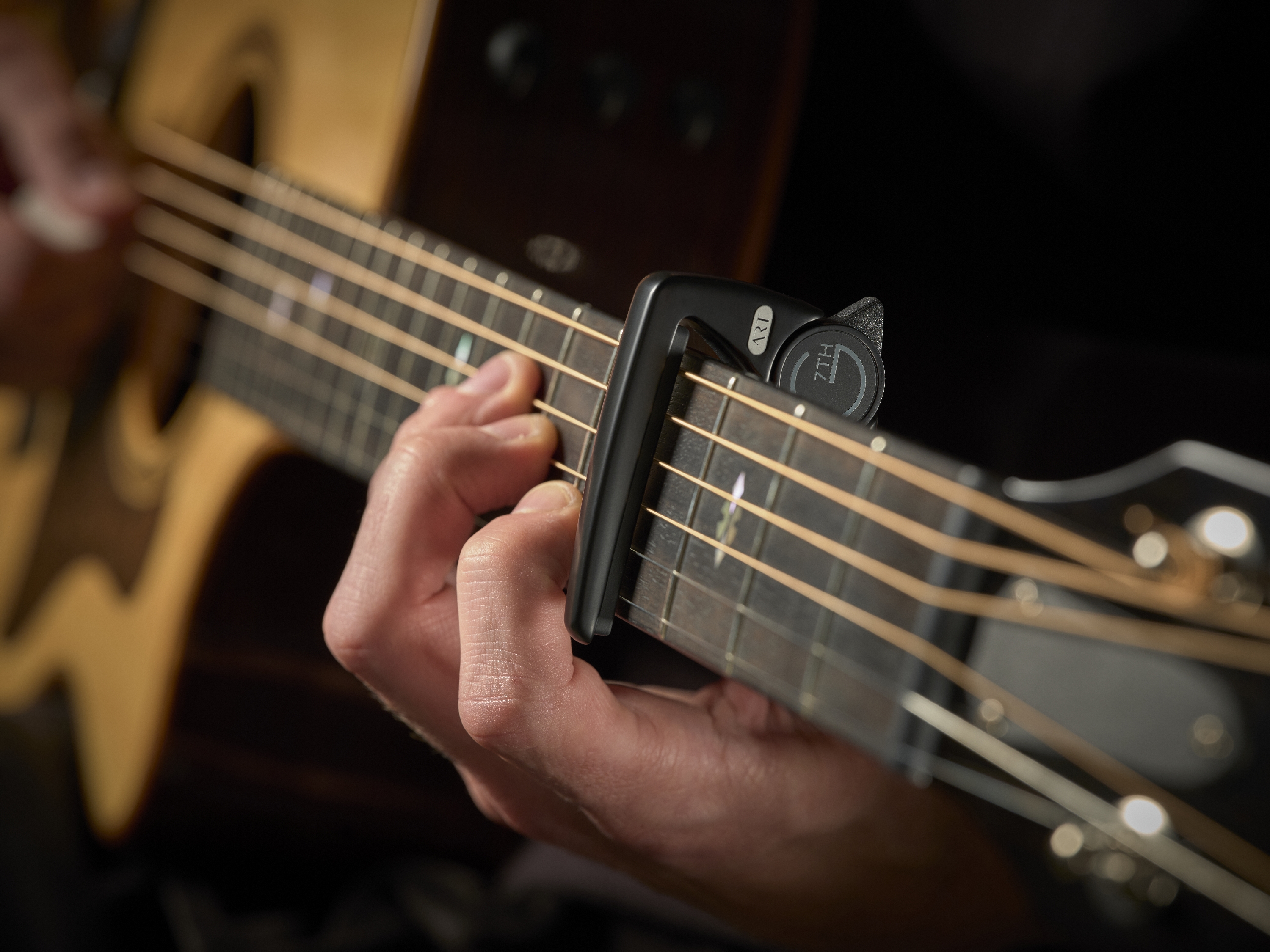 Performance 3 (Steel String Satin Black) on acoustic guitar