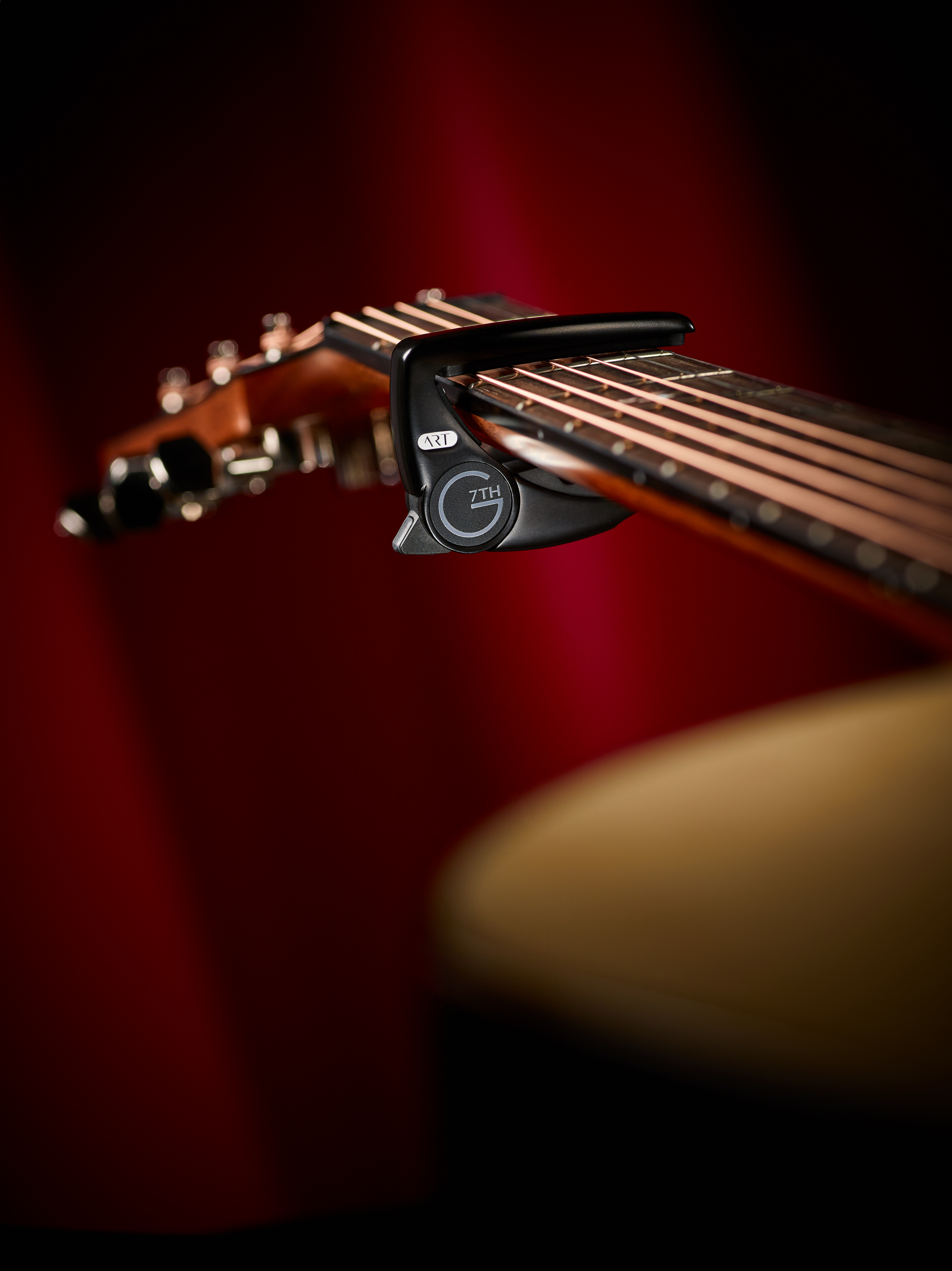 Performance 3 (Steel String Satin Black) on acoustic guitar