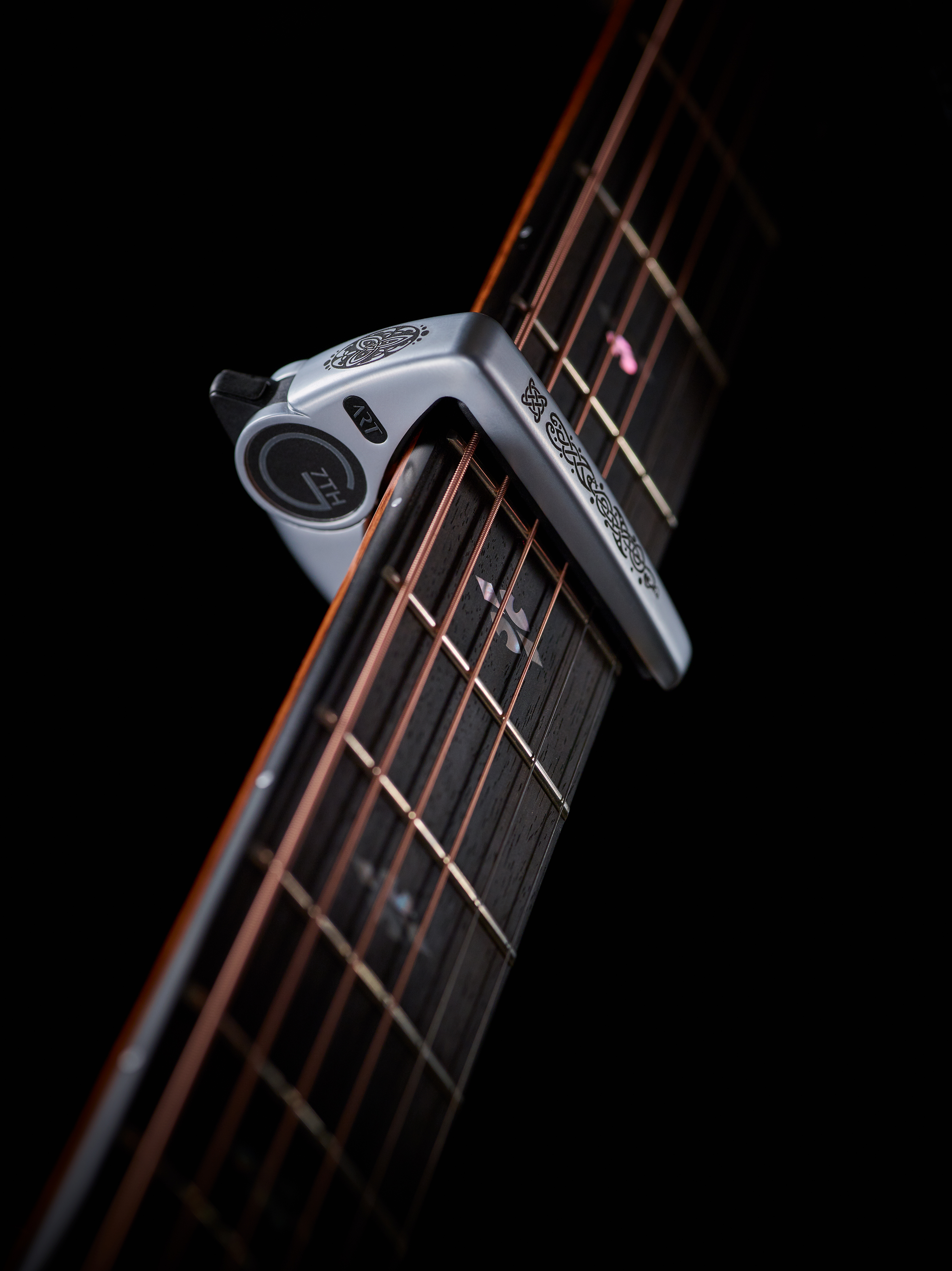 Performance 3 (Silver Celtic Special Edition) on acoustic guitar