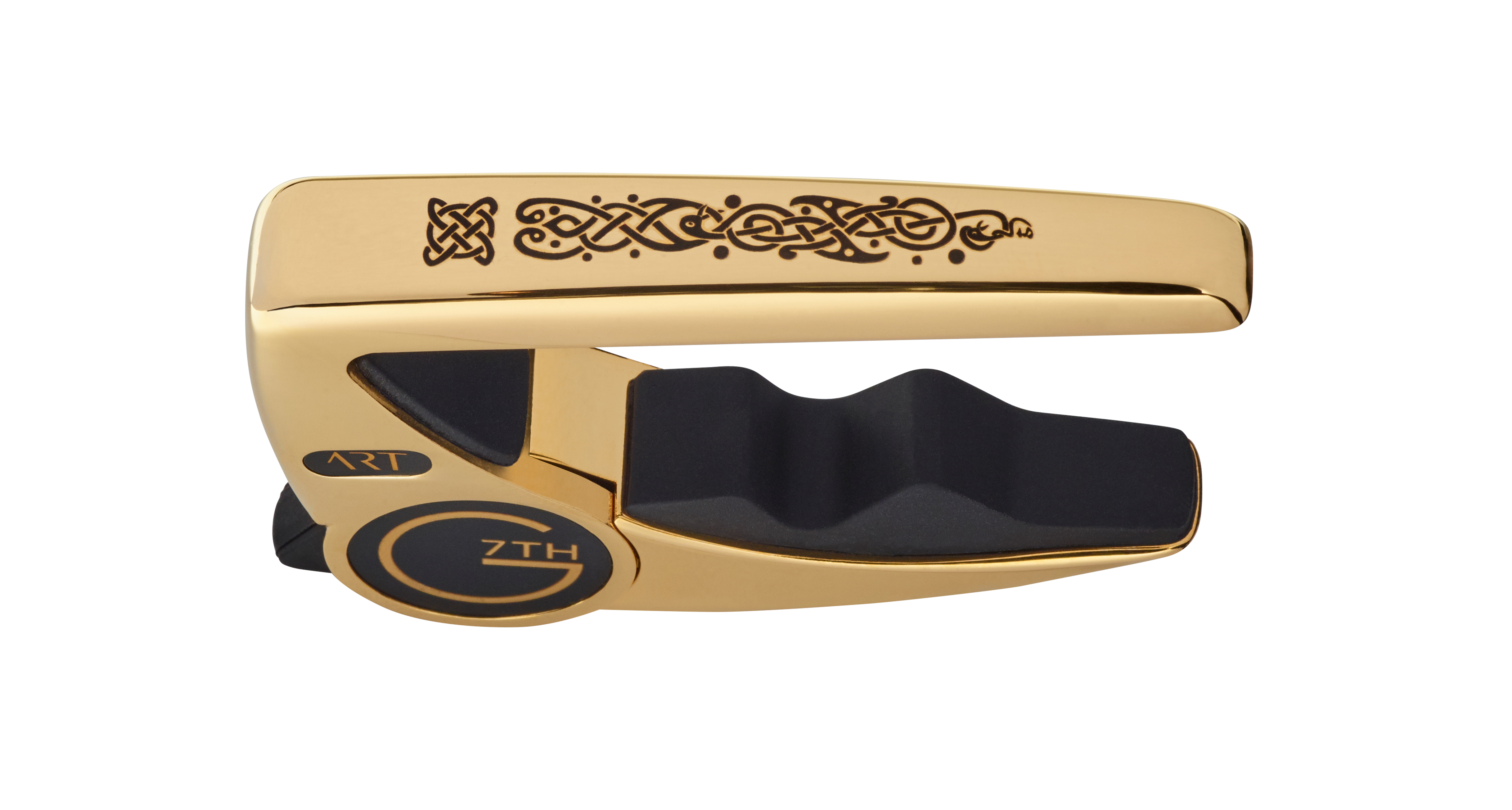 Gold Celtic top detail