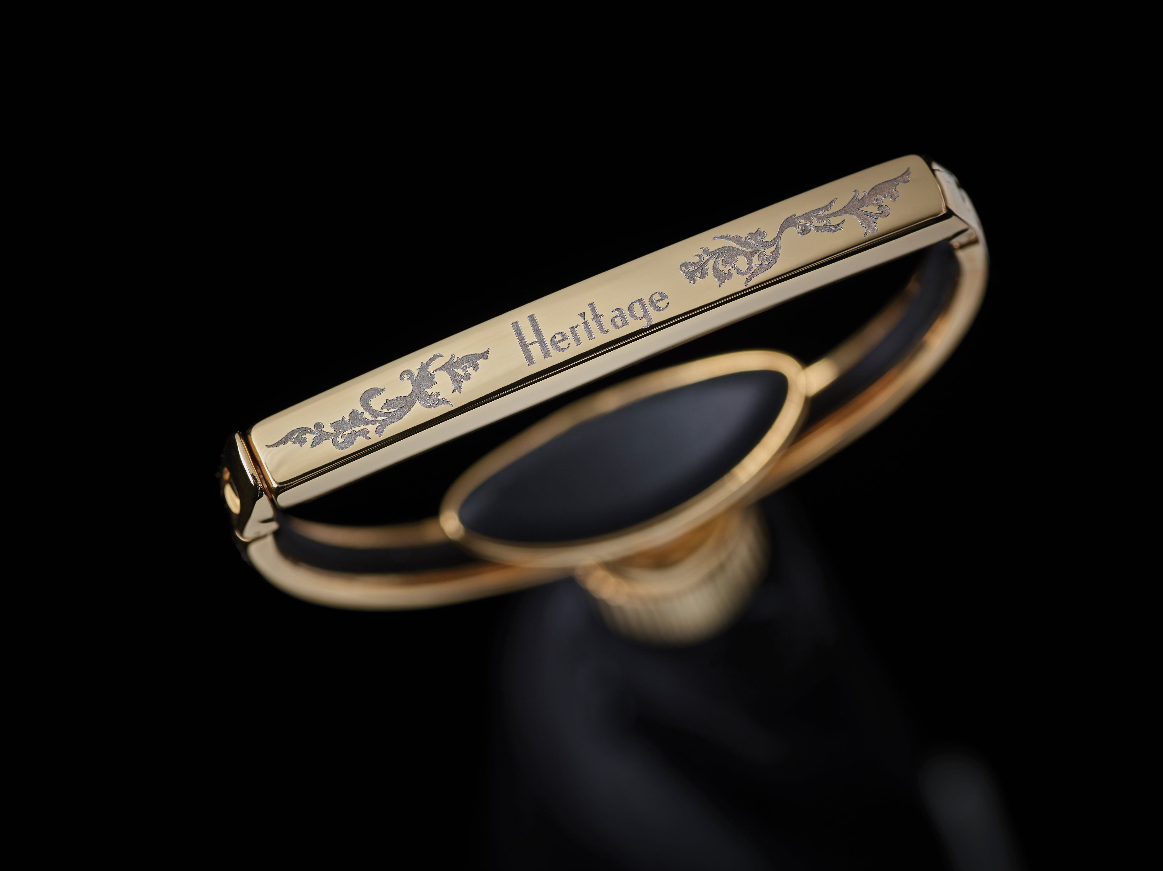 Heritage Style 3 top, 18kt Gold Plate