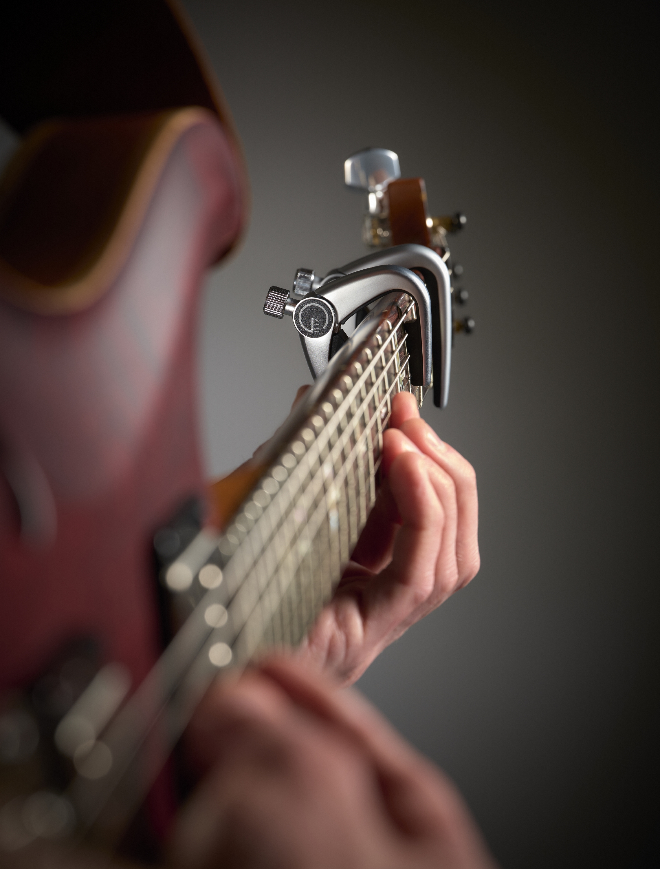 Newport (3 String Partial Silver) on guitar 3